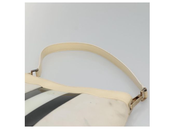 Borsa a Spalla GUCCI in Tela Bianco Oro 001 4231 Auth ti3314 D'oro - vista 8
