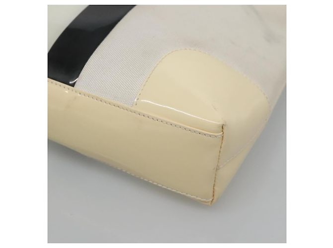 Borsa a Spalla GUCCI in Tela Bianco Oro 001 4231 Auth ti3314 D'oro - vista 9