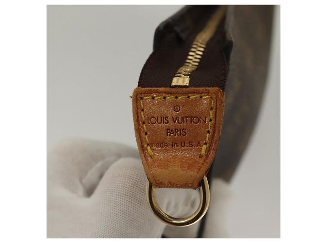 LOUIS VUITTON Pochette Monogram Bucket PM Accessorio LV Auth SW1059 Monogramma - vista 8