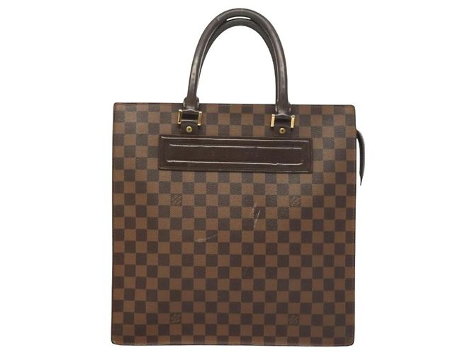 LOUIS VUITTON Damier Ebene Venice GM Hand Bag N51146 LV Auth 127962 - view 13