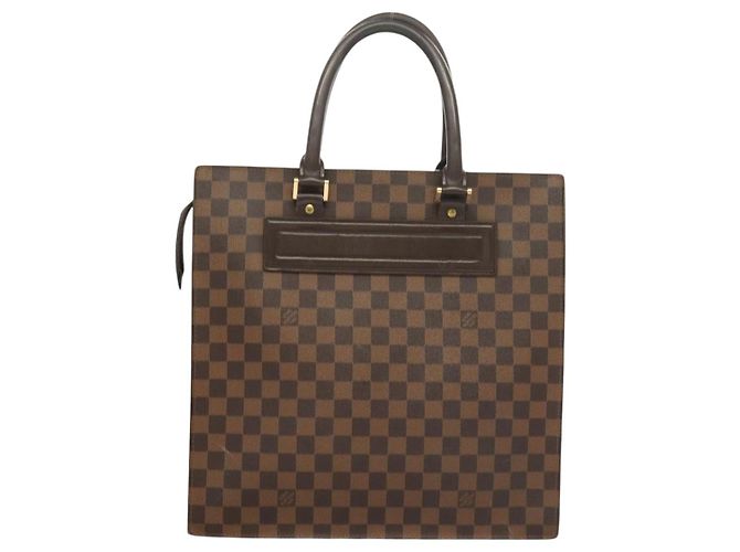 LOUIS VUITTON Damier Ebene Venice GM Hand Bag N51146 LV Auth 127962 - view 2