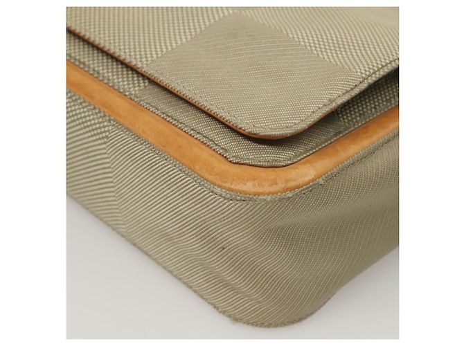 LOUIS VUITTON Borsa a Spalla Messager NM Damier Geant Grigia LV Auth BA2846 Marrone - vista 15