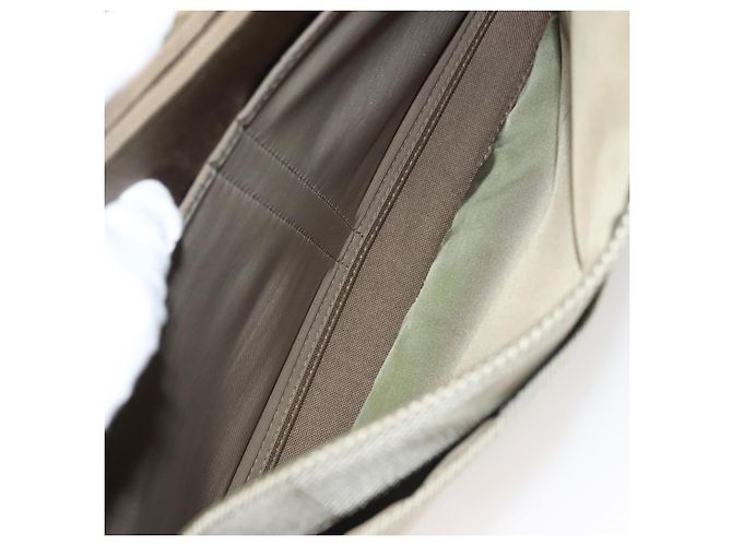 LOUIS VUITTON Borsa a Spalla Messager NM Damier Geant Grigia LV Auth BA2846 Marrone - vista 18