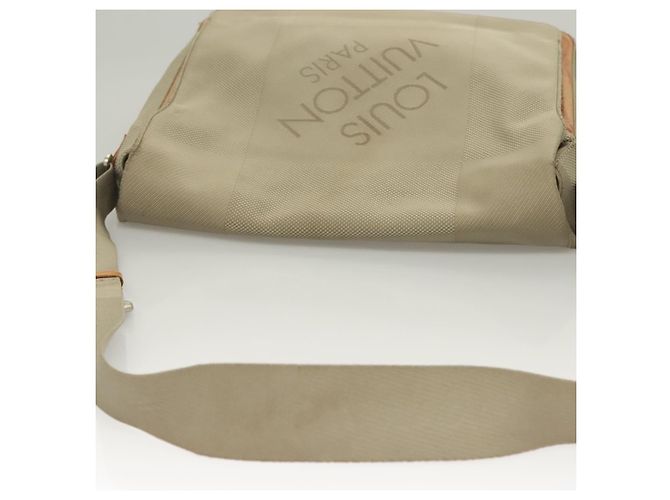 LOUIS VUITTON Borsa a Spalla Messager NM Damier Geant Grigia LV Auth BA2846 Marrone - vista 6
