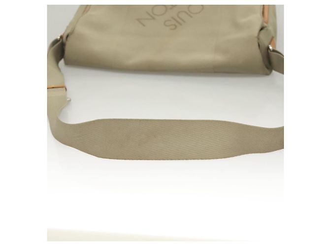 LOUIS VUITTON Borsa a Spalla Messager NM Damier Geant Grigia LV Auth BA2846 Marrone - vista 7
