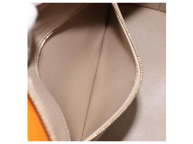 LOUIS VUITTON Borsa a Mano Houston Monogram Vernis Beige M91004 LV Auth 128707 - vista 21