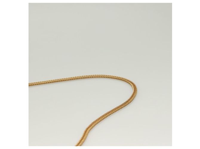 SAINT LAURENT Borsa a Spalla Betty Chain in Pelle Azzurra Chiara Oro Auth BA3801 D'oro Blu chiaro - vista 14