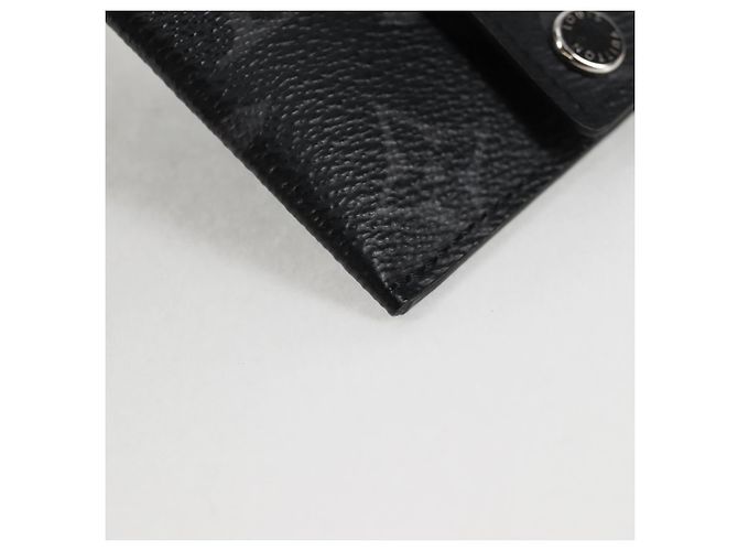 LOUIS VUITTON Monogram Eclipse Porta Carte Con Cinturino M83155 LV Auth 128825M Monogramma - vista 14