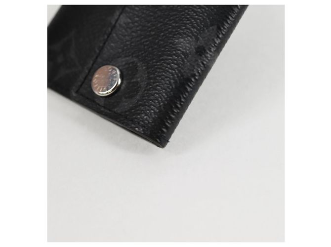 LOUIS VUITTON Monogram Eclipse Porta Carte Con Cinturino M83155 LV Auth 128825M Monogramma - vista 15