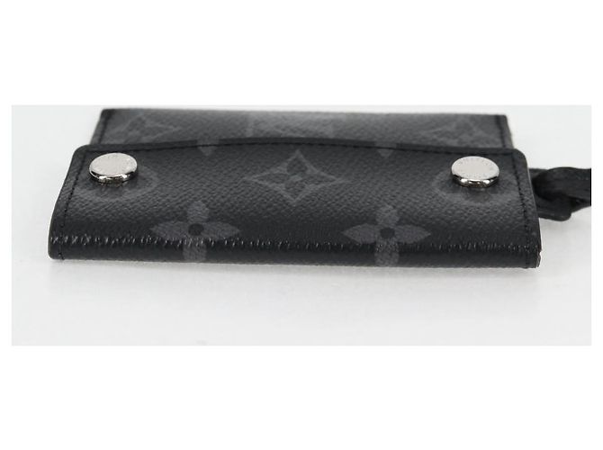 LOUIS VUITTON Monogram Eclipse Porta Carte Con Cinturino M83155 LV Auth 128825M Monogramma - vista 4
