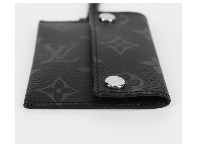 LOUIS VUITTON Monogram Eclipse Porta Carte Con Cinturino M83155 LV Auth 128825M Monogramma - vista 5
