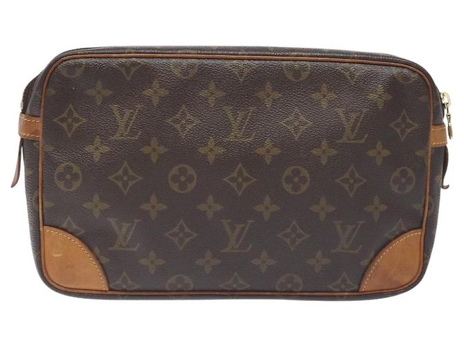 LOUIS VUITTON Bolso Clutch Compiegne 28 M51845 LV Auth BA3821 Monograma - vista 2