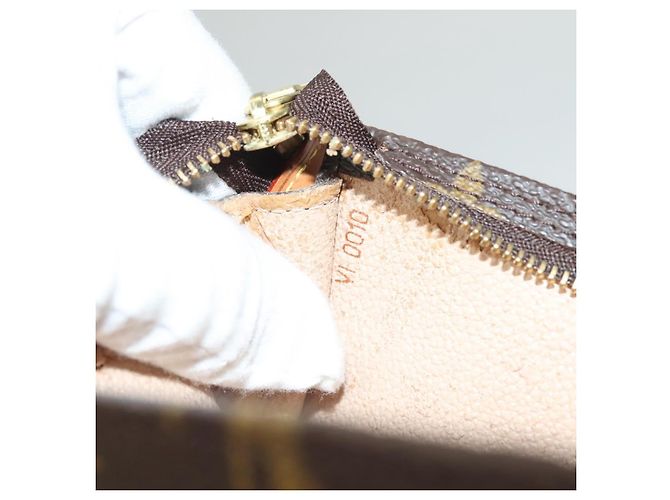 LOUIS VUITTON Pochette Bucket Monogram PM Accessorio LV Auth SW1063 Monogramma - vista 12