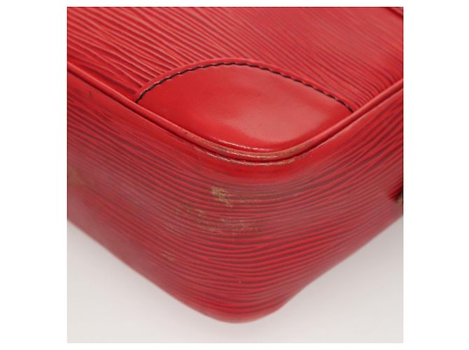 LOUIS VUITTON Bolso de Hombro Epi Trocadero 27 Rojo M52317 LV Auth 129830 Roja - vista 15