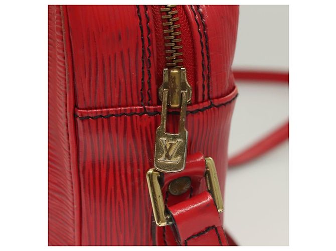 LOUIS VUITTON Bolso de Hombro Epi Trocadero 27 Rojo M52317 LV Auth 129830 Roja - vista 9