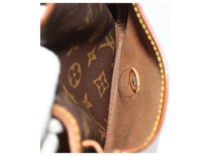 LOUIS VUITTON Borsa a Spalla Gibeciere GM Monogram M42246 LV Auth bs27446 Monogramma - vista 12