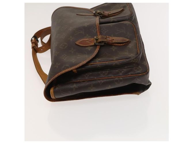 LOUIS VUITTON Borsa a Spalla Gibeciere GM Monogram M42246 LV Auth bs27446 Monogramma - vista 4