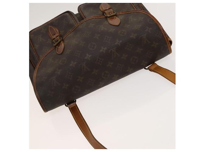 LOUIS VUITTON Borsa a Spalla Gibeciere GM Monogram M42246 LV Auth bs27446 Monogramma - vista 6