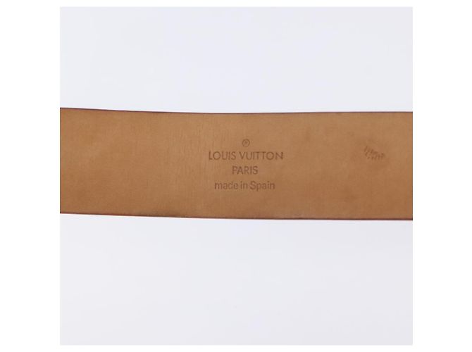 LOUIS VUITTON Monogramm Multicolor Gürtel Care Weiß LV Auth yk18692 - Ansicht 11