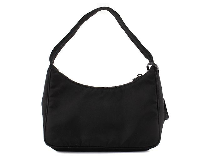 PRADA - Borsa a spalla Re-Edition 2000 Prada in re-nylon nero - vista 3