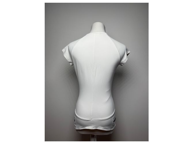 Vintage Gucci Top Polyester weiß 38/M - Ansicht 3