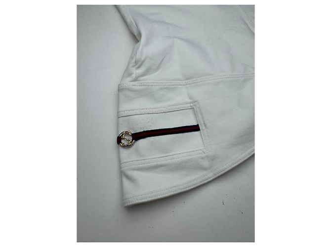 Vintage Gucci Top Polyester weiß 38/M - Ansicht 5
