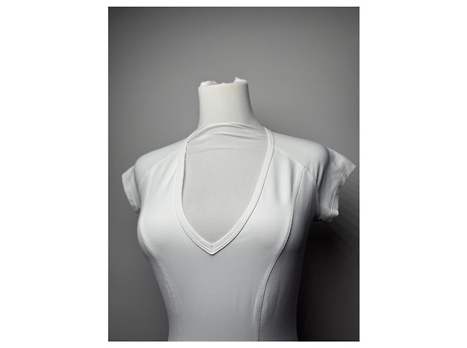 Vintage Gucci Top Polyester weiß 38/M - Ansicht 8