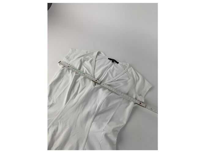 Vintage Gucci Top Polyester weiß 38/M - Ansicht 9