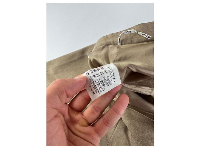 Vintage Givenchy Wollrock M Braun - Ansicht 12