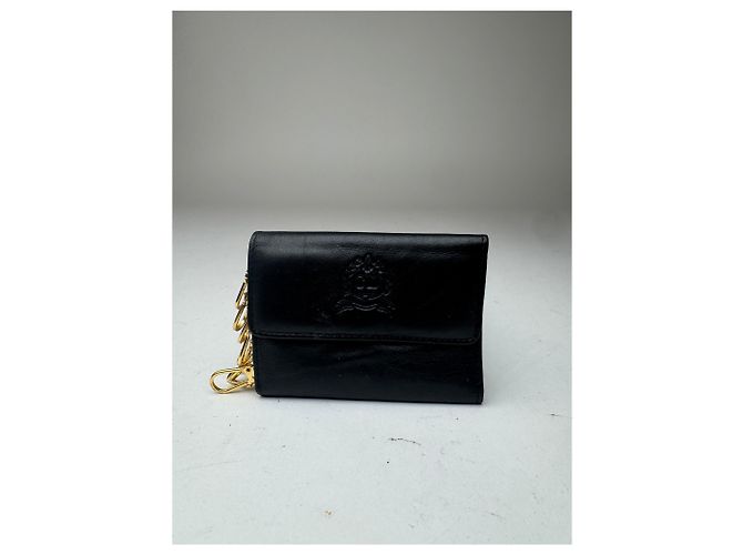 Vintage Dior Leather Key Holder black - view 10