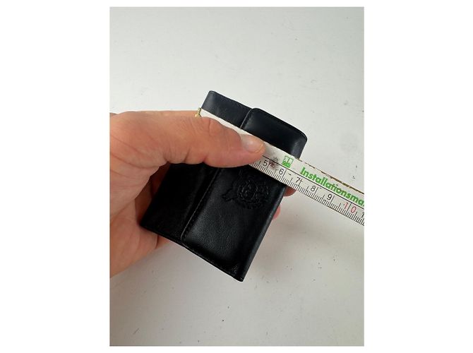 Vintage Dior Leather Key Holder black - view 12