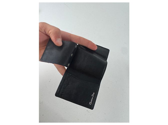 Vintage Dior Leather Key Holder black - view 9