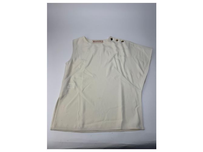 Vintage Marni Top Weiß 38/M - Ansicht 4