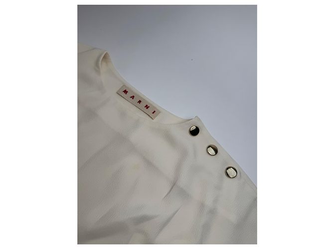 Vintage Marni Top Weiß 38/M - Ansicht 5