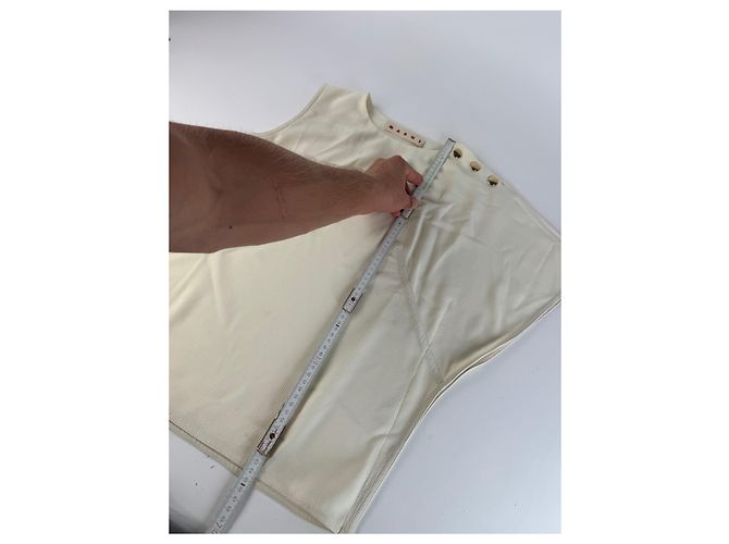 Vintage Marni Top Weiß 38/M - Ansicht 7