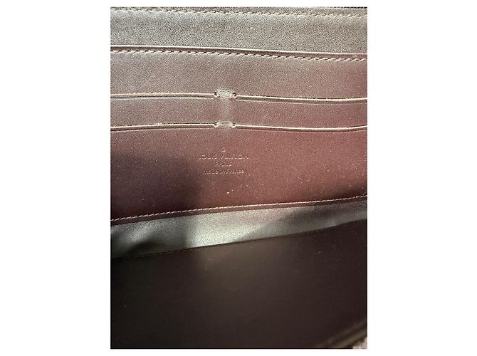 Portafoglio Louis Vuitton Zippy Vernis Viola Scuro - vista 14