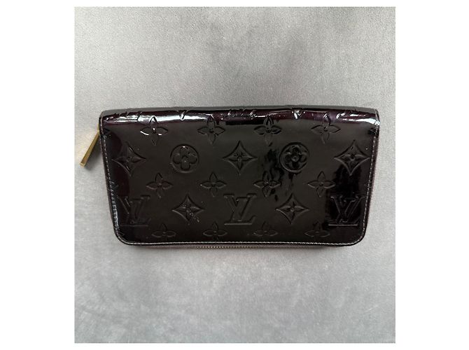 Portafoglio Louis Vuitton Zippy Vernis Viola Scuro - vista 2