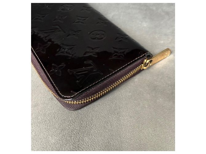 Portafoglio Louis Vuitton Zippy Vernis Viola Scuro - vista 6