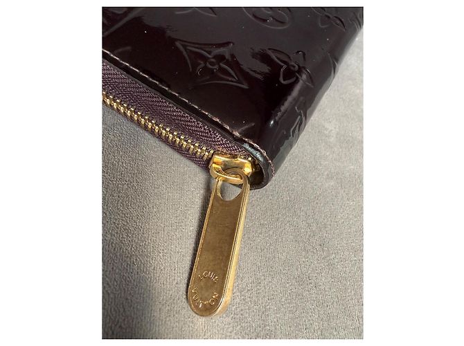 Portafoglio Louis Vuitton Zippy Vernis Viola Scuro - vista 8
