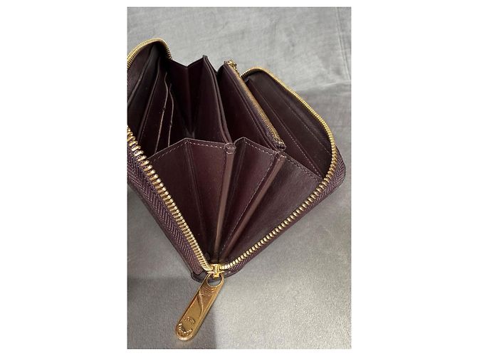Portafoglio Louis Vuitton Zippy Vernis Viola Scuro - vista 9