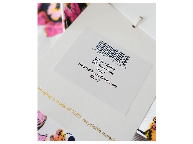 Prita Blumen Kleid von Diane Von Furstenberg Mehrfarben - Ansicht 7