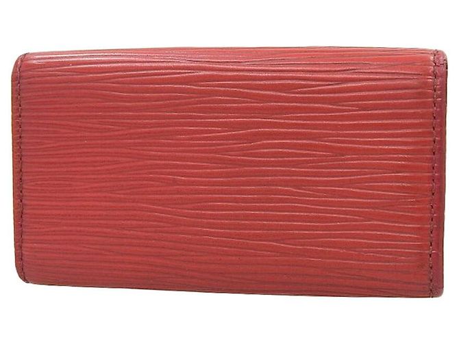 Epi Schlüsseletui Louis Vuitton M6382E Rot - Ansicht 2