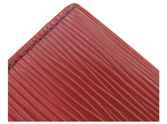 Epi Schlüsseletui Louis Vuitton M6382E Rot - Ansicht 5