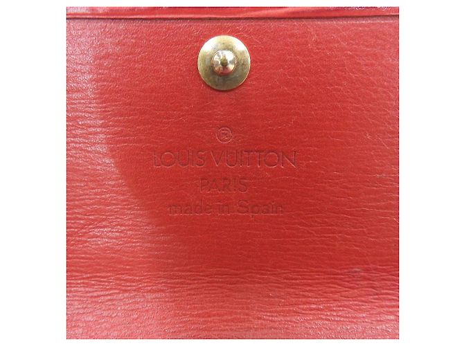 Epi Schlüsseletui Louis Vuitton M6382E Rot - Ansicht 8
