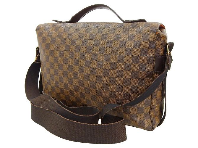 Borsa a Spalla Damier Broadway Louis Vuitton Marrone - vista 2