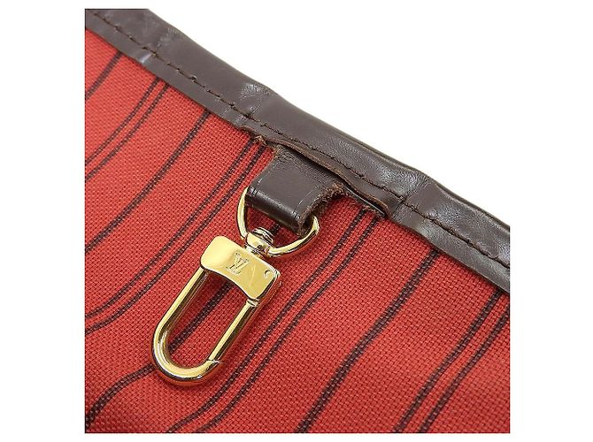 Louis Vuitton Damier Delightful MM Shoulder Bag Brown - view 8