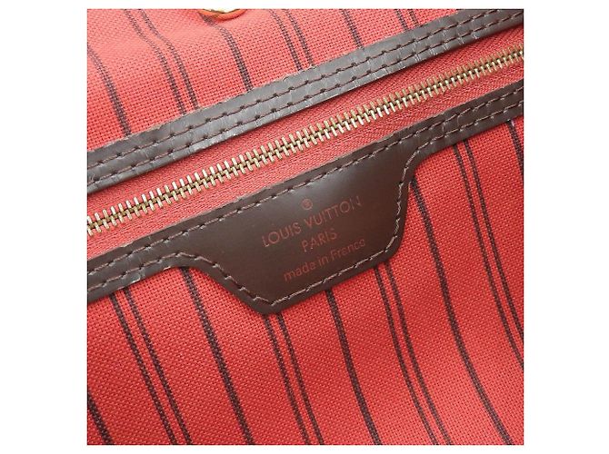 Louis Vuitton Damier Delightful MM Shoulder Bag Brown - view 9