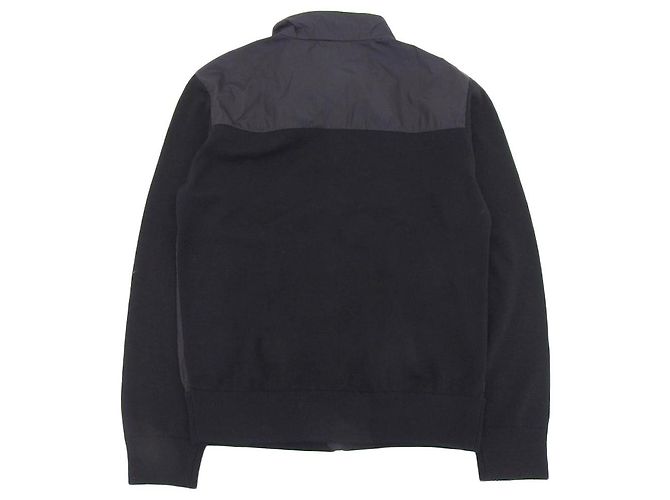 Prada Nylon-Wolljacke Schwarz 54 - Ansicht 2