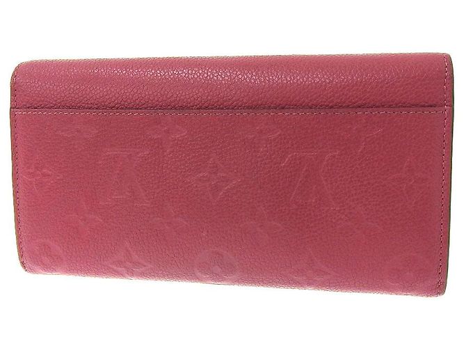 Cartera Sarah Monogram Empreinte Louis Vuitton M62056 Rosa - vista 2