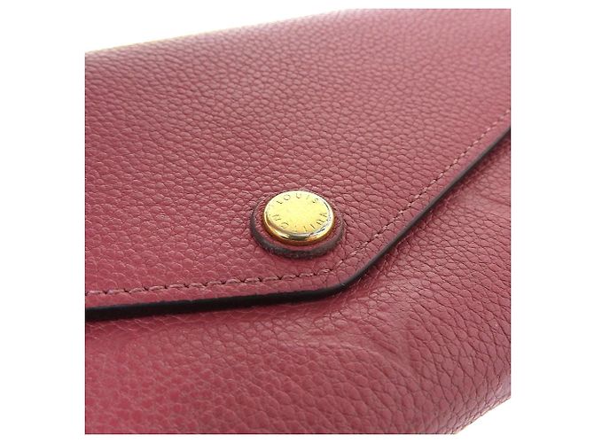 Cartera Sarah Monogram Empreinte Louis Vuitton M62056 Rosa - vista 4